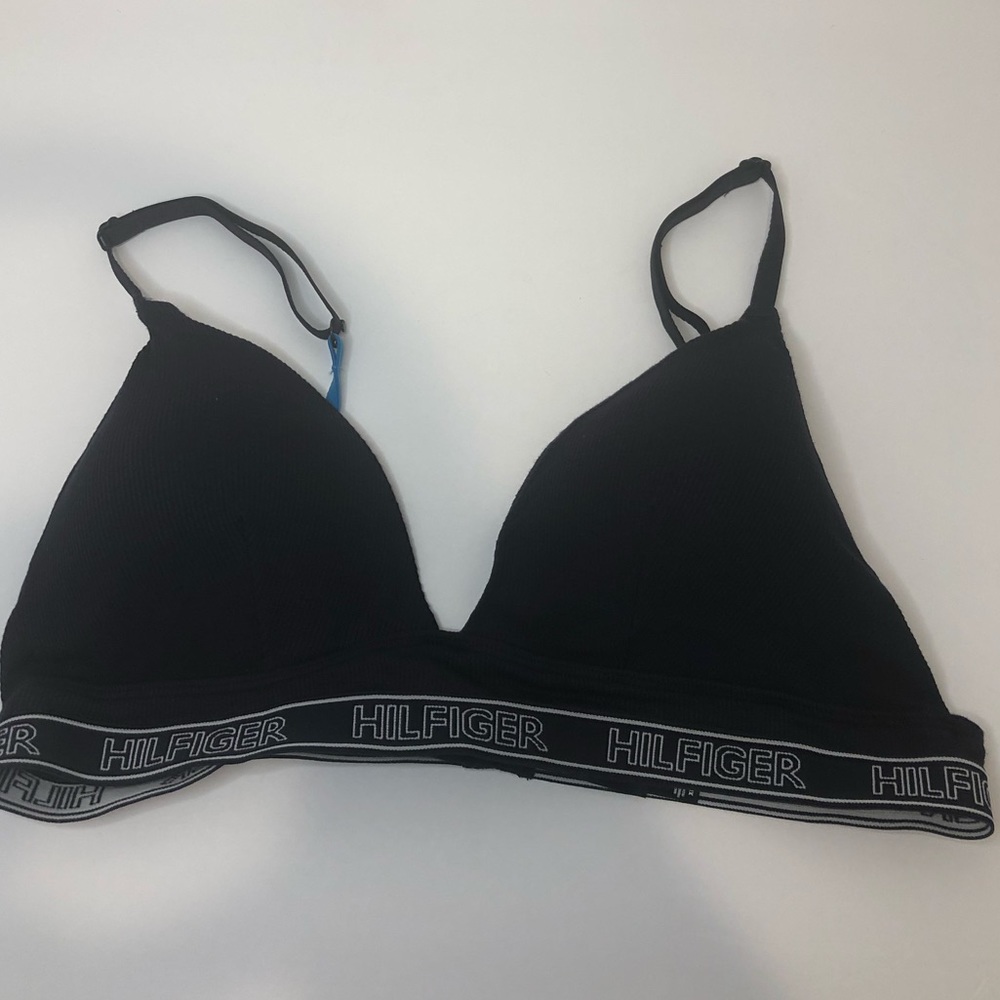 Hilfiger navy blue bra size x large